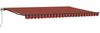 vidaXL Einziehbare Markise Orange und Braun 500 x 350 cm 3331483 Bild 2