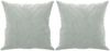 vidaXL 2-Sitzer-Sofa mit Zierkissen Hellgrau 140 cm Samt 3200945 Bild 5