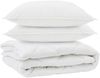 vidaXL Ganzjahresbettdecke mit Kissen 3 pcs Weiß Mikrofaser 3377598 Bild 2