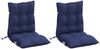 vidaXL Niedriglehner-Auflagen 2 Stk. Marineblau Oxford-Gewebe 377737 Bild 3