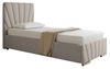 PANDA MÖBEL GmbH Polsterbett RAY mit Stauraum aus Kiefernholz 120cm x 100cm x 90cm Bild 4