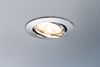 Paulmann Premium Einbauleuchten Set Coin klar rund schwenkbar LED 3x6,8W 2700K 230V 51mm Chrom/Alu Zink6319 Bild 4