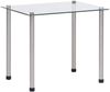 3er Set Satztische Transparent Hartglas Bild 3