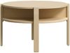 Couchtisch TOBAGO rund Ø 75 cm Buttergelb, von Forte Bild 3