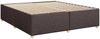 vidaXL Bettgestell ohne Matratze Dunkelbraun 180x200 cm Stoff 3284753 Bild 3