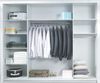 Home affaire Kleiderschrank LANDERY Garderobe mit Spiegel, 8 Fächer, 2 Kleiderstangen, Beleuchtung Schiebetürenschrank mit 3 Türen, Maße B/T/H: 252/67/213cm Bild 4