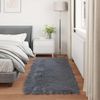 vidaXL Teppich aus Kunstschaffell TAFALLA Anthrazit 100 x 200 cm 42021591 Bild 4