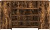vidaXL Empfangstheke Räuchereiche 180x50x103,5 cm Holzwerkstoff 3324173 Bild 5