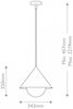 Elstead Lighting Remyck Pendelleuchte 1-flammig Gebürstetes Gold Bild 5