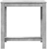 vidaXL Bartisch Betongrau 102x50x103,5 cm Holzwerkstoff 854412 Bild 4