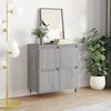 Sideboard, Kommode Grau Sonoma 60x35x70 cm Holzwerkstoff Bild 2