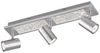 Deckenleuchte, Metall, silber, Spots beweglich, L 55,5 cm Bild 2