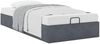 vidaXL Ottoman-Bett ohne Matratze Dunkelgrau 90x190 cm Samt 3310932 Bild 5
