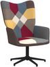 vidaXL Relaxsessel mit Hocker Patchwork Stoff [328188] Bild 5