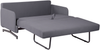 Schlafsofa 2-Sitzer Polsterbezug grau BELFAST Bild 5