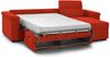 Dmora Schlafsofa mit Halbinsel Esca, Verwandelbares Ecksofa für das Wohnzimmer, gepolstert, abnehmbar, 100 % Made in Italy, 285x160 h100 cm, Orange Bild 4