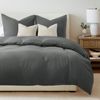 Topfinel Bettwäsche bestseller in 135x200,155x220 oder 200x200cm, 100% Mikrofaser, 2 teilig, Kuschelig,flauschig,allergiker,seersucker,bügelfreie bettwäsche set Bild 5