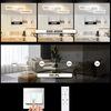 ZMH LED Deckenleuchte Deckenlampe Wohnzimmer - Dimmbar Wohnzimmerlampe Decke mit Fernbedienung 63W Groß Modern Weiß Schlafzimmerlampe Metall Küchenlampe 80CM für Schlafzimmer Küche Esszimmer Büro Bild 4