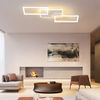 ZMH LED Deckenleuchte Deckenlampe Wohnzimmer - Dimmbar Wohnzimmerlampe Decke mit Fernbedienung 63W Groß Modern Weiß Schlafzimmerlampe Metall Küchenlampe 80CM für Schlafzimmer Küche Esszimmer Büro Bild 5
