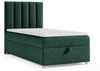 Best for Home Boxspringbett mit Bettkasten Trinity K-10 SINGLE Bonellfederkern inkl. 7 cm Topper (Einzelbett, Polsterbett gepolstertes Kopfteil, Jugendbett, Kinderbett versch. Größen, 70x200 80x200 90x200 100x200 cm), mit oder ohne Topper, Flexible Lie... Bild 4