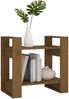 vidaXL Bücherregal/Raumteiler Honigbraun 60x35x57 cm Massivholz 813877 Bild 5