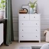 HOMECHO Kommode, Kommode mit Schubladen Mehrzweckschrank aus Holz Bild 2