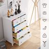 HOMECHO Kommode, Kommode mit Schubladen Mehrzweckschrank aus Holz Bild 3
