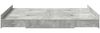 vidaXL Aufbewahrungsbettgestell Beton Grau 150 x 200 cm Holzwerkstoff 3335288 Bild 5