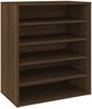 vidaXL Schuhschrank Braun Eichen-Optik 60x35x70 cm Holzwerkstoff 816016 Bild 2