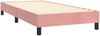 vidaXL Boxspringbett mit Matratze & LED Rosa 100x200 cm Samt 3134512 Bild 5