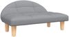 vidaXL Hundebett Dunkelgrau 70x52x30 cm Stoff, Hellgrau Bild 2