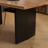 HOME DELUXE Esstisch Eiche geölt DOMELA Schwarz - 180 x 90 cm Bild 4