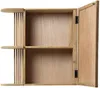 Vente-unique - CIMAHI Wandmöbel Badezimmer Holz, Platte Beige - B 20 cm x H 65 cm x L 65 cm Bild 3