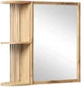 Vente-unique - CIMAHI Wandmöbel Badezimmer Holz, Platte Beige - B 20 cm x H 65 cm x L 65 cm Bild 2