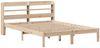 vidaXL Massivholzbett ohne Matratze 160x200 cm Kiefernholz 3306545 Bild 3