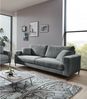 Iwaniccy 3-Sitzer BONO, Grau, Cordbezug, mit Kissen, B 214 x H 84 x T 94 cm Bild 2