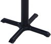 vidaXL Gartentisch Schwarz 80x80x75 cm 49470 Bild 5