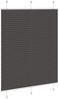 vidaXL Plissee Schwarz 110x100 cm Stoffbreite 109,4 cm Polyester 4015128 Bild 4