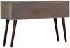 Konsolentisch, Beistelltisch, Konsole Grau 120 x 35 x 75 cm Massivholz Mango Bild 3