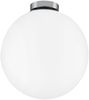 Kleine LED Deckenleuchte 1 flammig Glaskugel Opal Weiß, Ø 30cm Bild 2