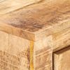vidaXL Sideboard 59 x 33 x 75 cm [320212] Raues Mangoholz Bild 4