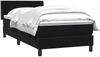 vidaXL Boxspringbett mit Matratze Schwarz 90x210 cm Samt 3317933 Bild 3