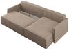 Ecksofa Schlafsofa Sofa LOUIS Stoff Scala Grün Ottomane Rechts Bild 2
