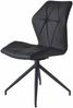 Stuhl >IMKE< (2er-Set) in schwarz - 52x90,5x62cm (BxHxT) Bild 2