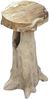 Barhocker JOEL 2er Set - Teak Natur 76x40x40cm | Barstühle Baumstamm Vintage Hochstühle Bild 3