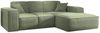 Kaiser Möbel Ecksofa Eckcouch L form, Wohnzimmer Couch SIENA stoff Poso Bild 2
