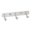 SO-TECH® Garderobenleiste Hakenleiste SAMU echt Edelstahl Mantelhaken Handtuchhalter, Länge 460 mm, 6 Haken, inkl. Befestigungsset Bild 4