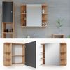 Badspiegelschrank Fynn Goldkraft Eiche 79.6 x 64 cm Vicco Bild 2