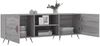 vidaXL TV-Schrank Grau Sonoma 150x30x50 cm Holzwerkstoff 829074 Bild 4
