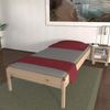Stapelbett "Horst" 80 x 210 cm 44 cm Zirbe Holzbett Gästebett Massivholzbett Bild 2